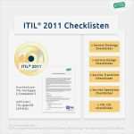 Itil Vorlagen Einzigartig Itil Checklisten