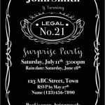 Jack Daniels Vorlage Angenehm Birthday Invitation Jack Daniels theme by Lifesmomentsbycm