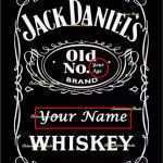 Jack Daniels Vorlage Elegant Personalised Edible Icing Sheet Jack Daniels Door