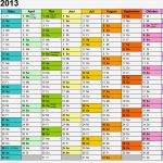 Jahreskalender Excel Vorlage Kostenlos Best Of Kalender 2013 Excel Zum Ausdrucken 12 Vorlagen Kostenlos