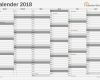 Jahreskalender Excel Vorlage Kostenlos Luxus Kalender 2018 Zum Ausdrucken Kostenlos