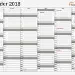 Jahreskalender Excel Vorlage Kostenlos Luxus Kalender 2018 Zum Ausdrucken Kostenlos