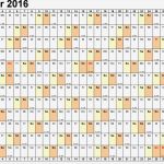 Jahresplanung Vorlage Süß Kalender 2016 Zum Ausdrucken Als Pdf 16 Vorlagen