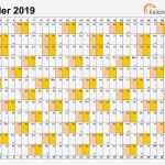 Jahresplanung Vorlage Wunderbar Kalender 2019 Zum Ausdrucken Kostenlos