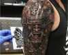 Japanische Tattoos Arm Vorlagen Beste Japanese Mask Tattoos 4