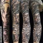 Japanische Tattoos Arm Vorlagen Erstaunlich Phuket Tattoo Shop Full Sleeve Buddha Tattoo