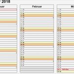 Kalendarium 2018 Vorlage Schönste Kalender 2018 Zum Ausdrucken In Excel 16 Vorlagen