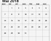 Kalender 2018 Vorlage Angenehm Kalender Mai 2018 Ausdrucken