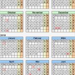 Kalender 2018 Vorlage Beste Halbjahreskalender 2017 2018 Als Pdf Vorlagen Zum Ausdrucken