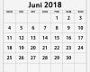 Kalender 2018 Vorlage Drucken Best Of Kalender Juni 2018 Ausdrucken