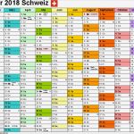 Kalender 2018 Vorlage Drucken Erstaunlich Kalender 2018 Schweiz Zum Ausdrucken Als Pdf