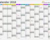 Kalender 2018 Vorlage Schönste Excel Kalender 2018 Download