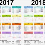 Kalender Vorlage 2018 Beste Zweijahreskalender 2017 &amp; 2018 Als Word Vorlagen Zum