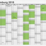 Kalender Vorlage 2018 Elegant Kalender 2018 Hamburg Ausdrucken Ferien Feiertage