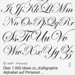 Kalligraphie Alphabet Vorlagen Kostenlos Genial Kalligraphie Schriftzug Schreiben Schrift Füller