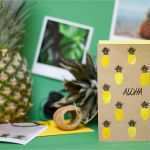 Karten Selber Basteln Vorlagen Cool Diy Tropische Ananas Karte Karten Selber Machen Vorlagen