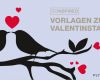 Karten Vorlagen Hübsch Kostenlose Vorlagen Und Schriften Zum Valentinstag