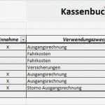 Kassenbuch Excel Vorlage Gratis Wunderbar Excel tool Kassenbuch