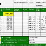 Kassenbuch Excel Vorlage Wunderbar 7 Kassenbuch Excel Vorlage