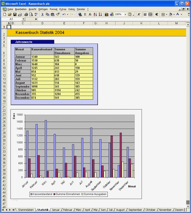 Excel Kassenbuch Download CHIP