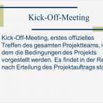 Kick Off Meeting Präsentation Vorlage Schönste Projektdefintion Projektziele Projektauftrag Ppt