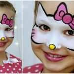 Kinderschminken Katze Vorlagen Großartig &quot;hello Kitty&quot; Makeup for Kids — Fast &amp; Easy Face Painting