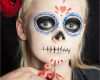 Kinderschminken Vorlagen Pdf Genial Halloween Kinder Schminken Da De Los Muertos Make Up