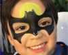 Kinderschminken Vorlagen Zum Ausdrucken Fabelhaft Kinderschminken Batman Motiv