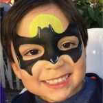 Kinderschminken Vorlagen Zum Ausdrucken Fabelhaft Kinderschminken Batman Motiv