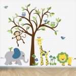 Kinderzimmer Bemalen Vorlagen Großartig Safari Wall Decal Nursery Wall Decal Jungle Animal Wall