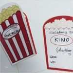 Kinogutschein Basteln Vorlage Wunderbar Popcorn Zum Kinobesuch Für Movie Night ist Das