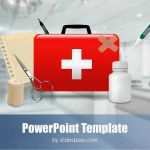 Kit Powerpoint Vorlage Einzigartig First Aid Kit 3d Powerpoint Template