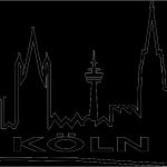 Köln Skyline Vorlage Angenehm Autoaufkleber Skyline &quot;köln&quot; Geschenkartikel