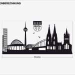 Köln Skyline Vorlage Elegant Wandtattoo Köln Skyline Wandtattoos Weltweit Deutschland