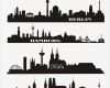 Köln Skyline Vorlage Genial Wandtattoo Aufkleber Skyline 80 Cm München Berlin