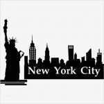 Köln Skyline Vorlage Neu New York Skyline Black and White Silhouette 61vzi2tm7pl