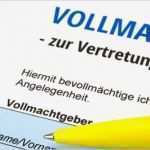 Kontovollmacht Vorlage Genial Bankvollmacht Inkl Muster Vollmacht