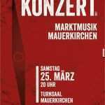 Konzert Plakat Vorlagen Einzigartig Frühjahrskonzert Mauerkirchen Oberösterreichischer