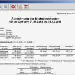 Kostenlos Nebenkostenabrechnung Vorlage Gut Nebenkostenabrechnung Vorlage Excel Erstaunlich Excel
