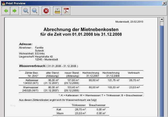 Nebenkostenabrechnung Vorlage Excel Erstaunlich Excel