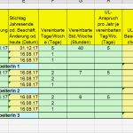 Krankenstand Vorlage Excel Elegant Excel Arbeitszeiterfassung Berechnung Zeitguthaben Und