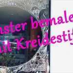 Kreidestift Fenster Vorlage Erstaunlich Fenster Bemalen Mit Kreidestift