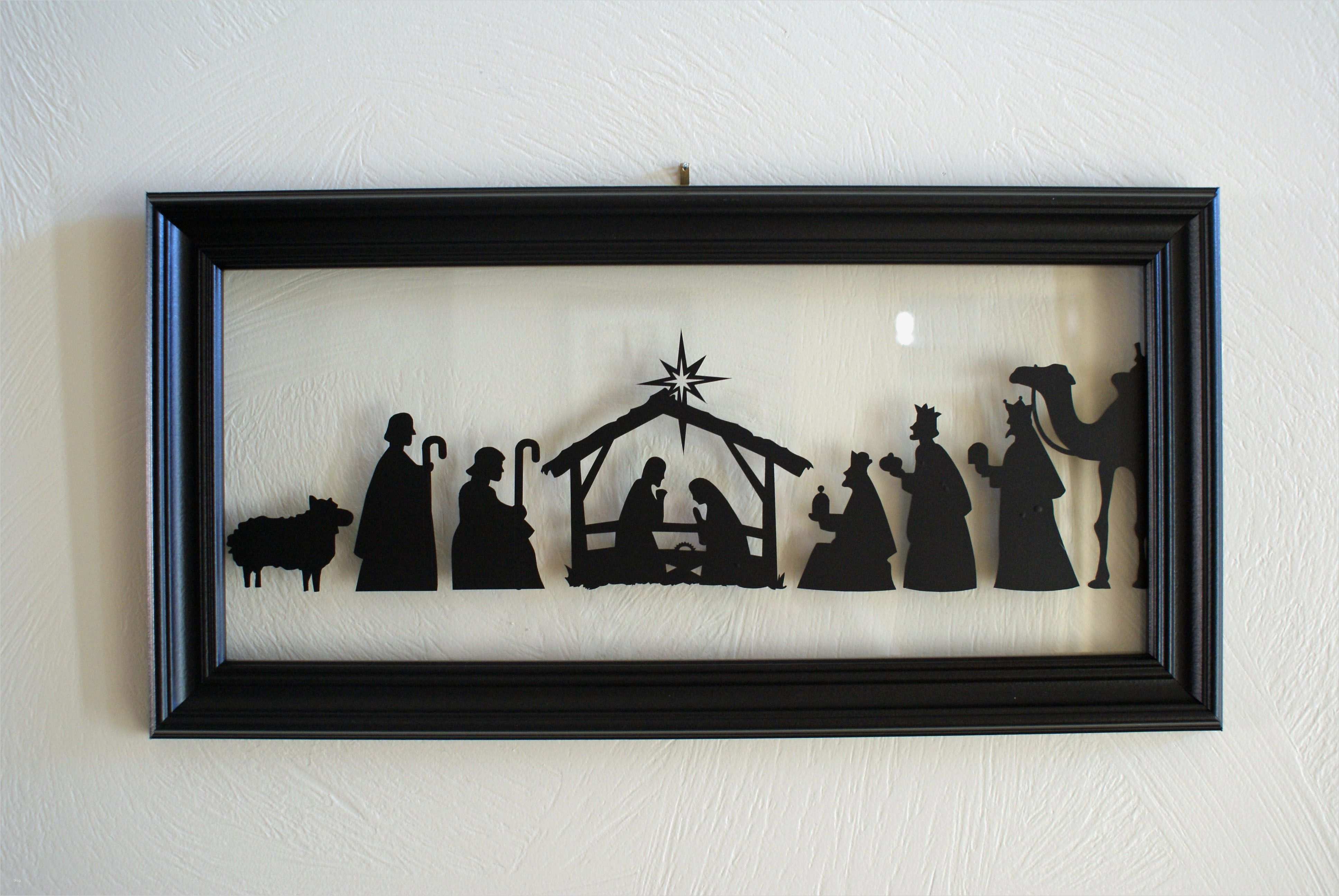 Krippenspiele Vorlagen Hübsch Nativity Scene Silhouette Krippe