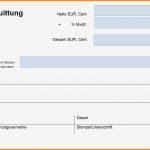 Kundendatenblatt Vorlage Excel Gut 5 Vordruck Quittung