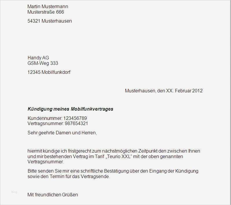 Kündigung Arbeitsvertrag Vorlage Word Einzigartig Telekom Kündigung Vorlage Zum Ausdrucken ...