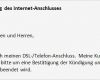 Kündigung Dsl Vertrag Vorlage Erstaunlich Fice Vorlage Handy Vertrag Kündigen Download Kostenlos