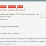 Kündigung Dsl Vertrag Vorlage Erstaunlich Netcologne Kündigung Vorlage Download Chip