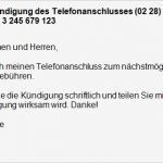 Kündigung Internet Umzug Vorlage Süß Kündigung Telefon Fice Lernen