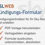 Kündigung Sky Vorlage Word Einzigartig Sky Kündigen Kündigungsfrist &amp; Sky Kündigung Vorlage