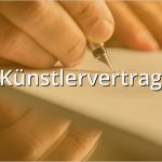 Künstlervertrag Vorlage Neu Künstlervertrag Muster Musterix